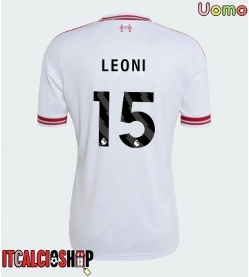 Liverpool Giovanni Leoni #15 Seconda Maglia 2026-27 Manica Corta